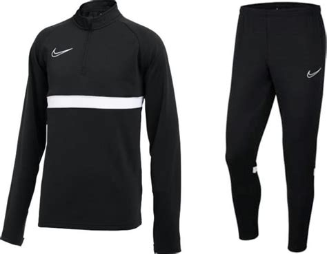 nike dry academy trainingspak zwart|Nike Academy Dri.